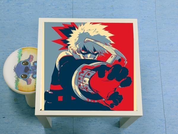 Table Bakugo Katsuki propaganda art