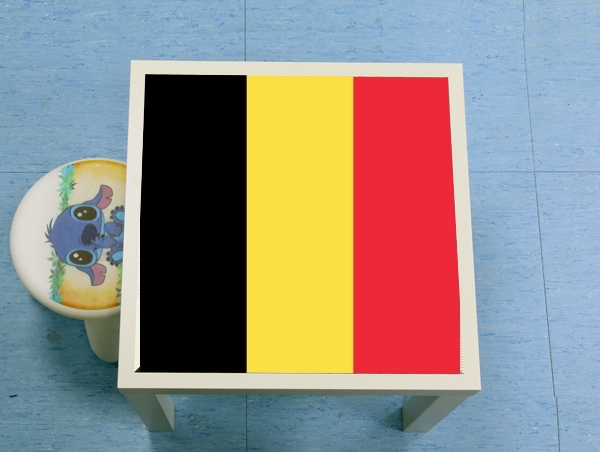 Table Drapeau Belgique