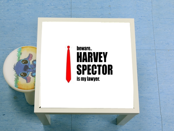 Table Beware Harvey Spector is my lawyer Suits