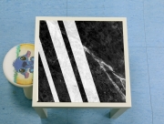 Table basse Black Striped Marble