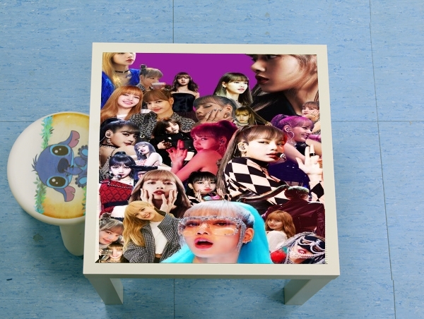 Table Blackpink Lisa Collage