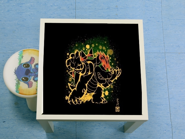 Table Bowser Abstract Art