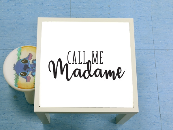 Table Call me madame