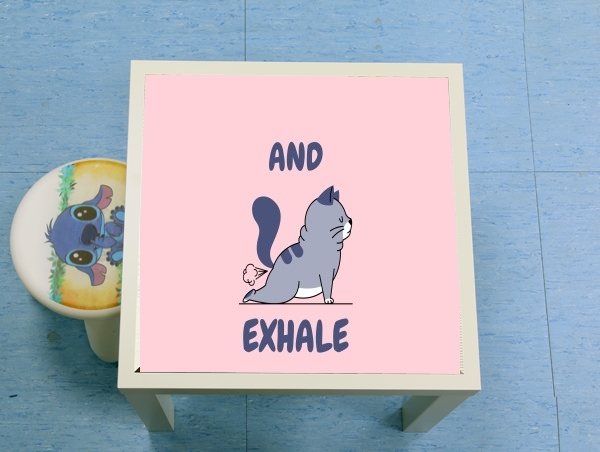 Table Cat Yoga Exhale