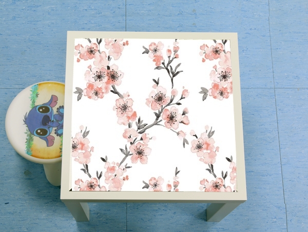 Table Cherry Blossom Aquarel Flower