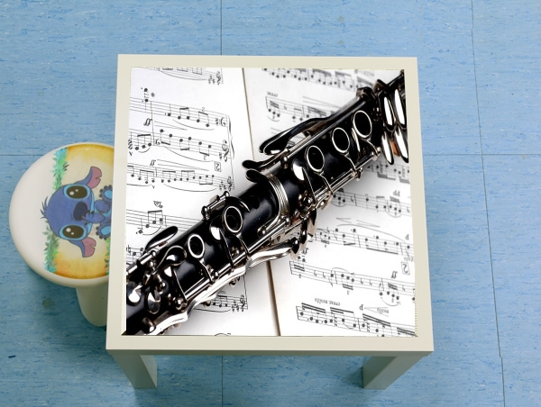 Table Clarinette Musical Notes