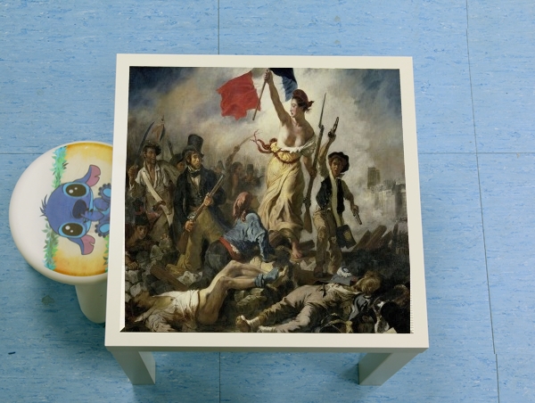 Table Delacroix La Liberte guidant le peuple