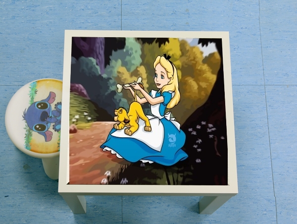 Table Disney Hangover Alice and Simba