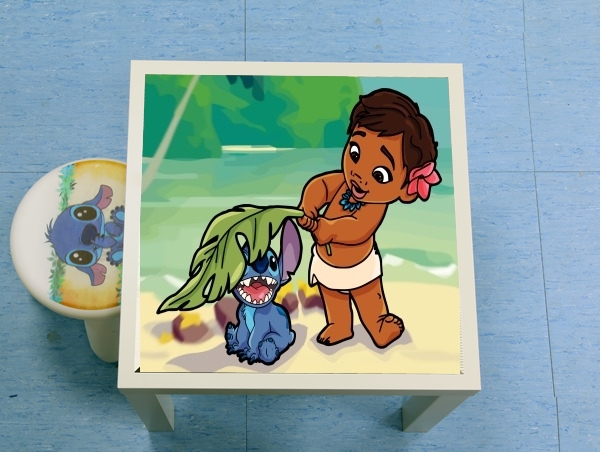 Table Disney Hangover Moana and Stich