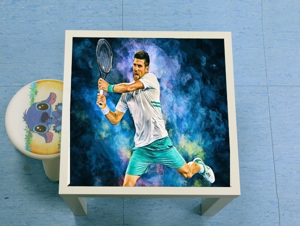 Table Djokovic Painting art