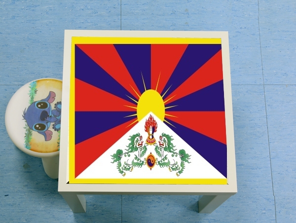 Table Flag Of Tibet