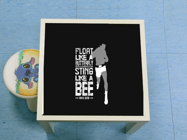 Table Float like a butterfly Sting like a bee