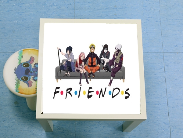 Table Friends parodie Naruto manga