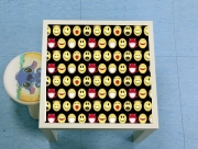 Table basse funny smileys