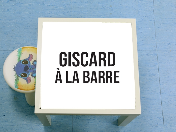 Table Giscard a la barre