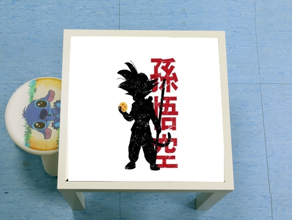Table Goku silouette