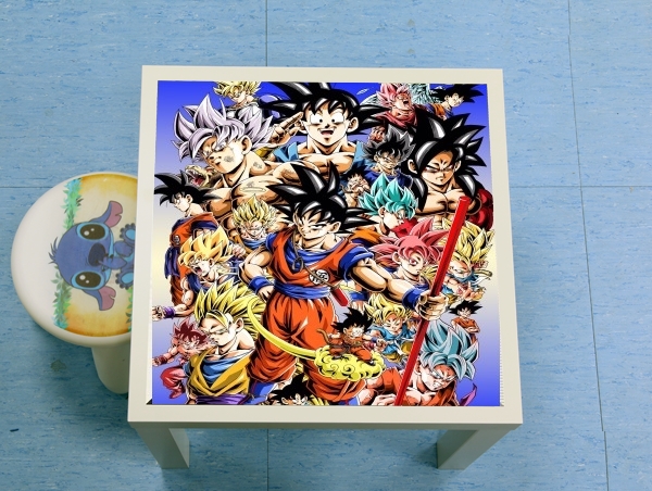 Table Kakarot Goku Evolution