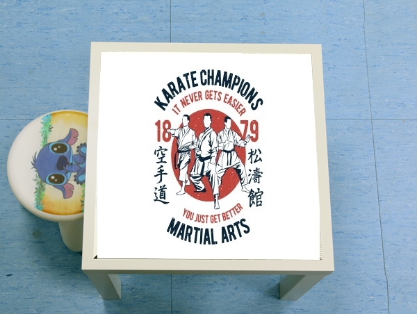 Table Karate Champions Martial Arts