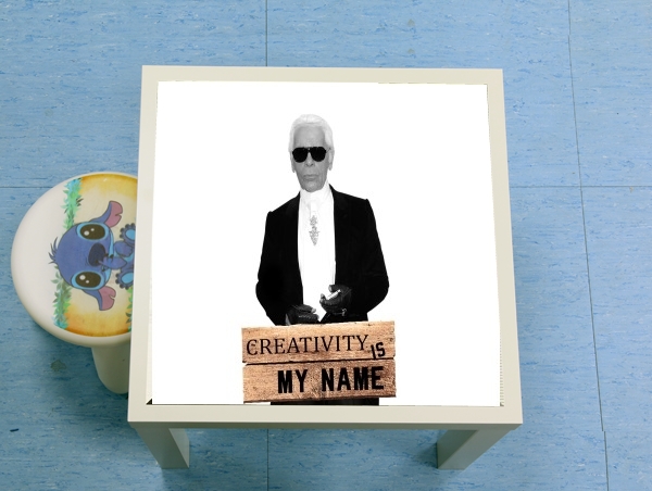 Table Karl Lagerfeld Creativity is my name