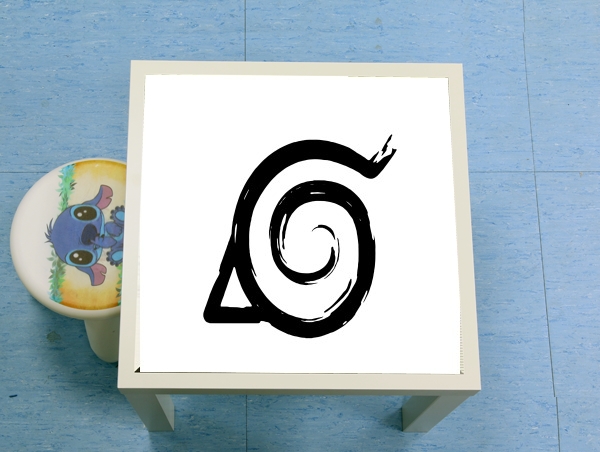 Table Konoha Symbol Grunge art