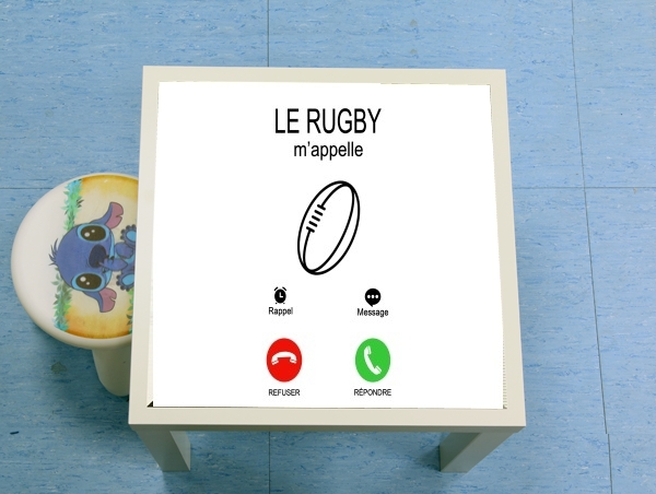 Table Le rugby m'appelle