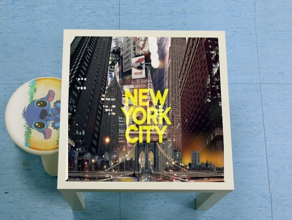 Table New York City II [yellow]