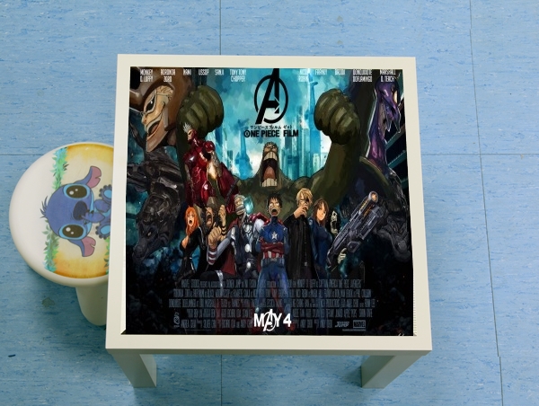 Table One Piece Mashup Avengers