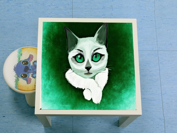 Table Painting Cat