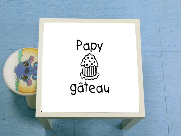 Table Papy gâteau