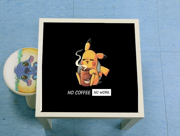 Table Pikachu Coffee Addict