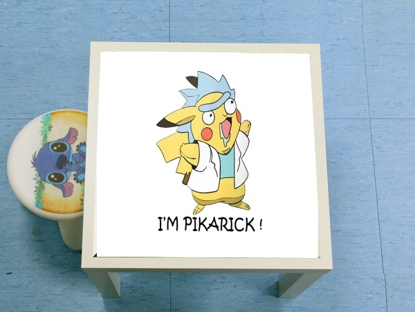 Table Pikarick - Rick Sanchez And Pikachu 