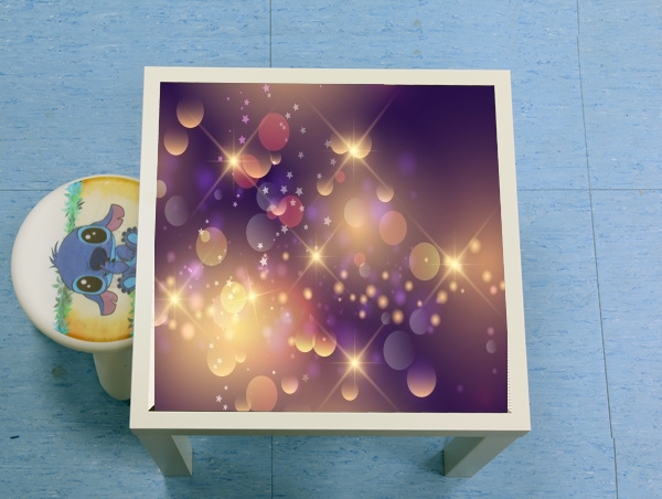 Table Purple Sparkles