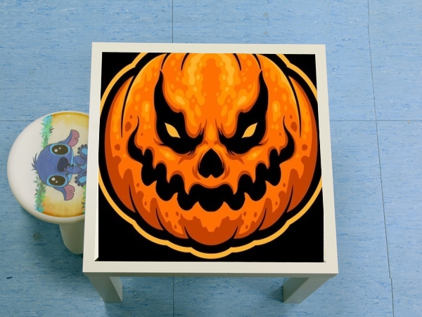 Table Scary Halloween Pumpkin