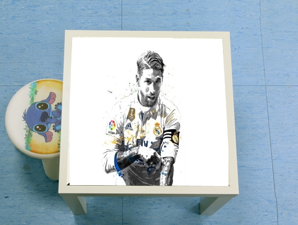 Table Sergio Ramos Painting Art
