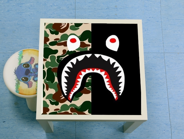 Table Shark Bape Camo Military Bicolor