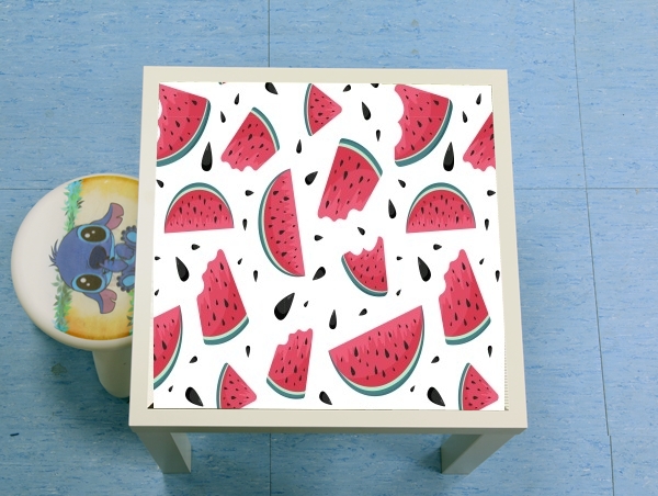 Table Summer pattern with watermelon
