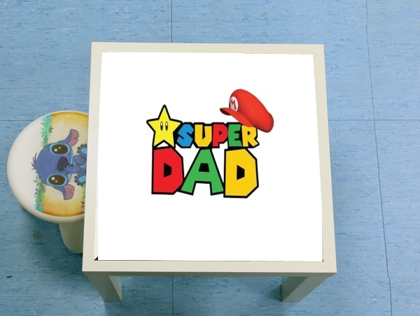 Table Super Dad Mario humour