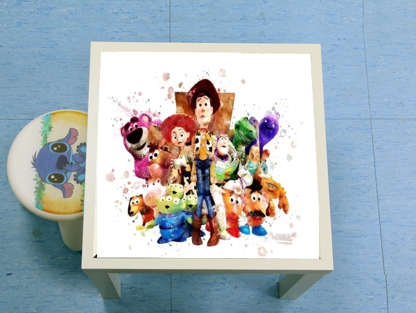 Table Toy Story Watercolor