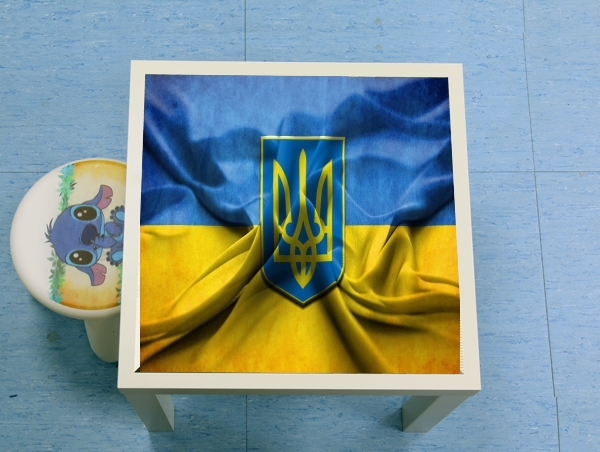 Table Ukraine Flag
