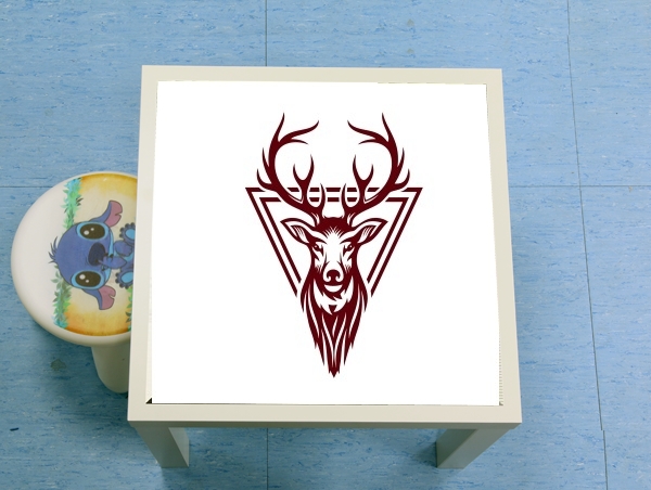 Table Vintage deer hunter logo