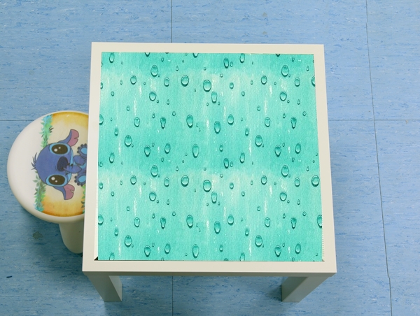 Table Water Drops Pattern