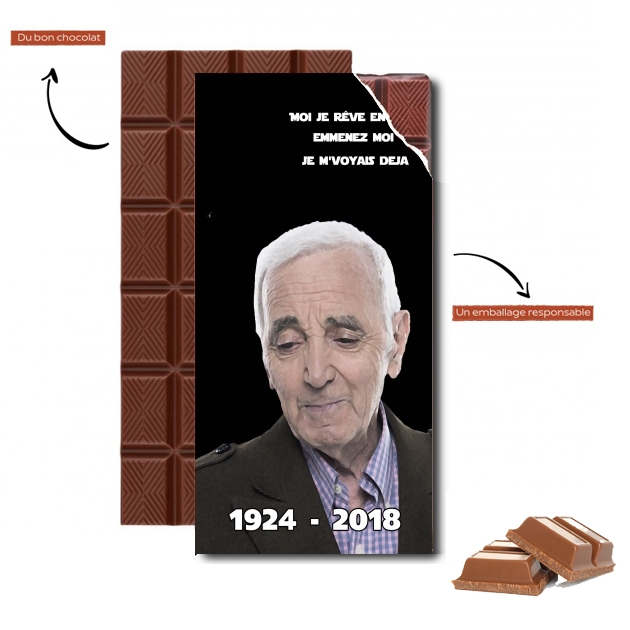 Tablette Aznavour Hommage Fan Tribute