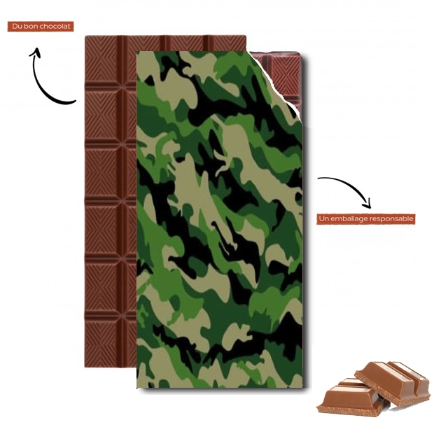 Tablette Camouflage Militaire Vert