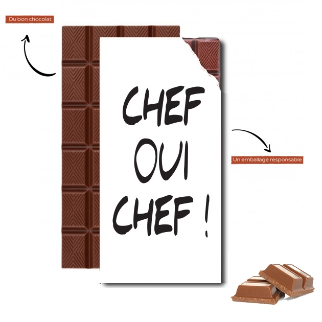 Tablette Chef Oui Chef humour