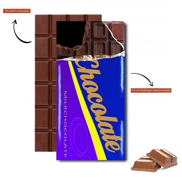 Tablette de chocolat - Cadeau de Pâques Barre de chocolat