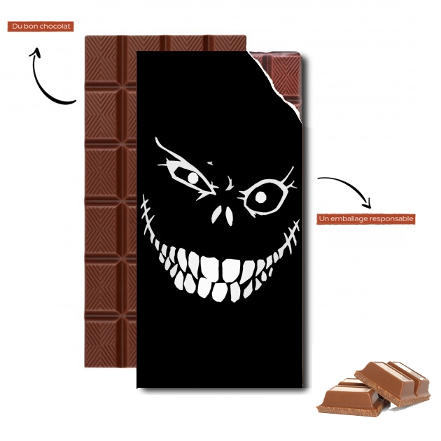 Tablette de chocolat - Cadeau de Pâques Crazy Monster Grin