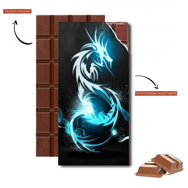 Tablette de chocolat - Cadeau de Pâques Dragon Electric