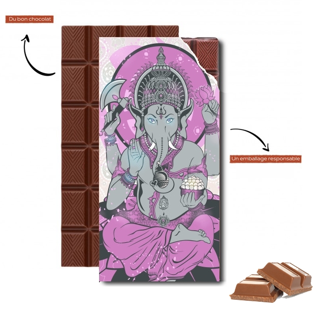 Tablette de chocolat - Cadeau de Pâques Elephant Ganesha