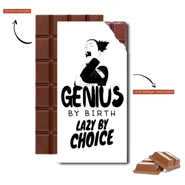 Tablette Genius by birth Lazy by Choice Shikamaru tribute
