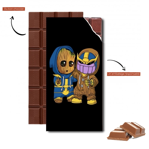 Tablette Groot x Thanos